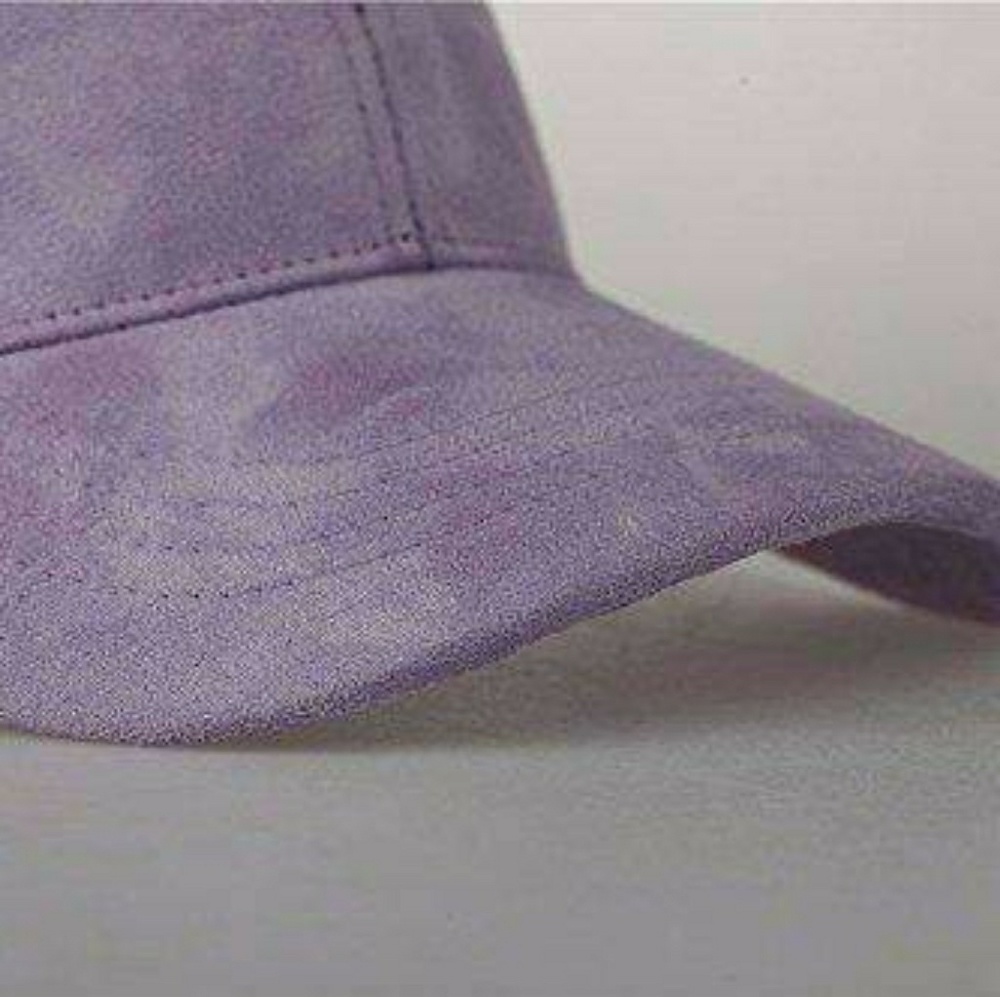 Lavender Suede Dad Hat